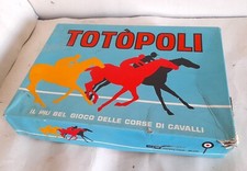TOTOPOLI-EDITRICE GIOCHI MILANO-GIOCO DA TAVOLO VINTAGE AUTENTICO