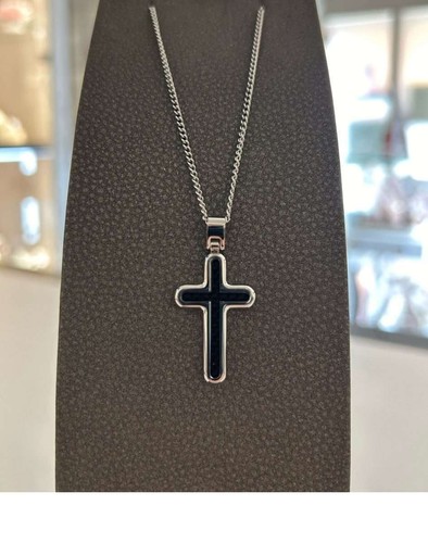 Collana uomo zancan acciaio - uomo,