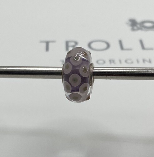 Trollbeads perla vetro - perla,