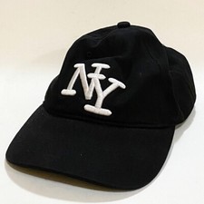 NY New York Cappello Visiera Nero Basic Casual Sportivo Streetwear Sportswear
