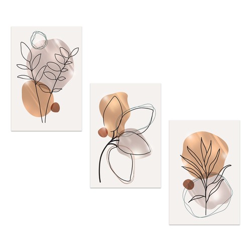 Set quadri moderni poster - 3,