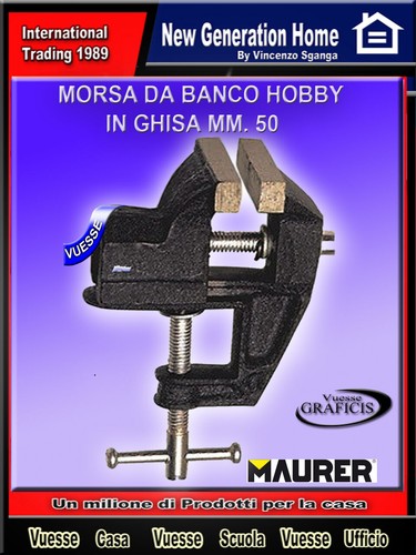 Morsa banco hobby ghisa - da,