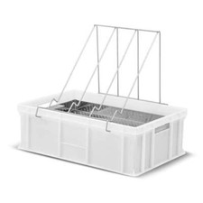 Banco per disopercolare in plastica, altezza 20 cm, con leggio e vassoio in a...