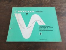 Honda XR500 XR500z XR 500 1978 Parts list catalogue catalogo ricambi