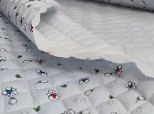 TESSUTO TRAPUNTATO COTONE STAMPATO BIMBO BIMBA H CM 150 AL MEZZO METRO