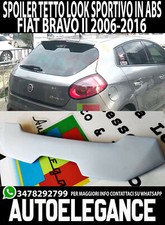 ALETTONE SPORTIVO PER FIAT BRAVO II 2007+ SPOILER POSTERIORE SUL TETTO