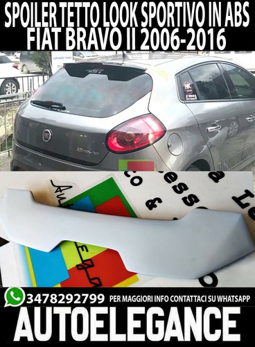 Alettone sportivo per fiat - alettone,