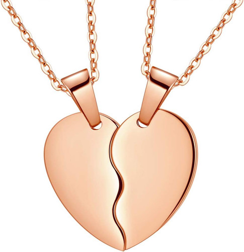 Collana cuore rotto donna - cuore,
