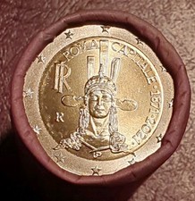 ITALIA 2021 - ROTOLINO 25 PEZZI DA 2 EURO FDC ROMA CAPITALE