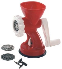 TRITACARNE A MANO CON VENTOSA