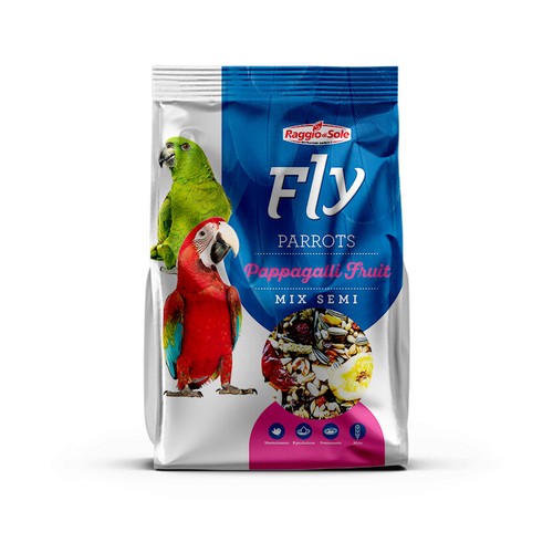 Pappagalli fruit fly mangime - pappagalli,
