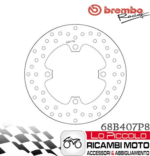 Disco freno posteriore brembo - disco,