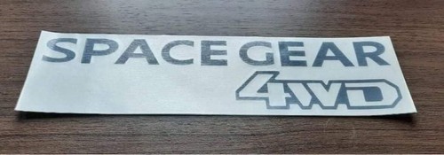 Decalcomania 4x4 space gear - decalcomania,
