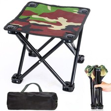 Sedia seggiolino pieghevole da campeggio pesca caccia camping portatile sacca