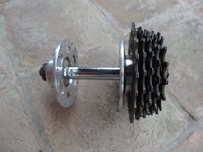 Mozzo posteriore vintage flangia alta acciaio/lega 36 fori anni 60 FreewheelEverest 5