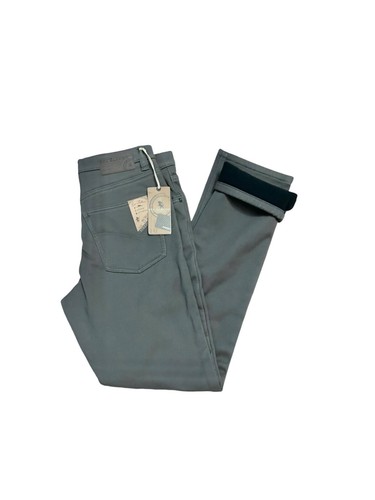 Jeans cotone tortora imbottito - jeans,