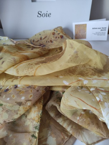 Foulard étole mousseline 100 - étole,