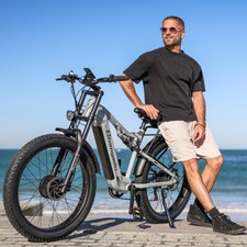 Bicicletta elettrica doppio