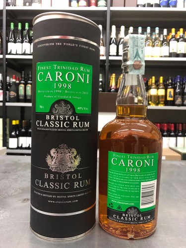 Rum caroni 17yo 1998 bristol - rum,