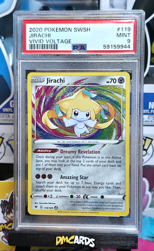 Jirachi amazing 119 185 psa - 119/185, 9