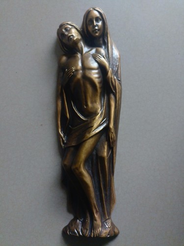 Statuette bronze caggiati - bronze,
