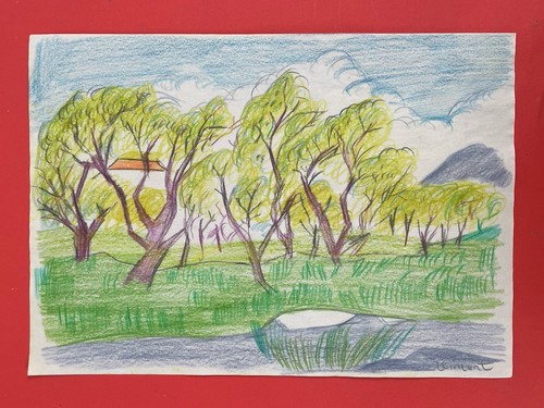 Vincent van gogh - disegno, su