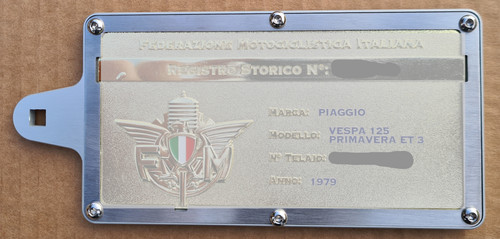 Portatarga fmi versione per - portatarga,