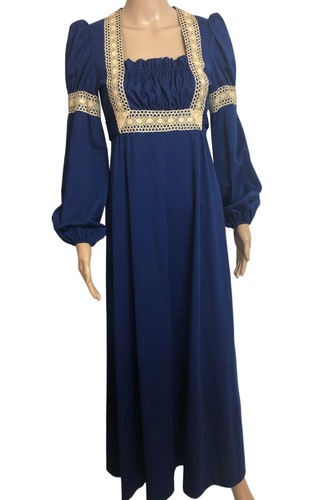 Maxi abito vintage raro - maxi, anni