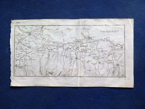 Stampa italia inizio 800 - italia,