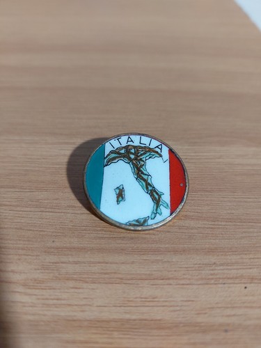 Spilla smaltata italia - spilla,