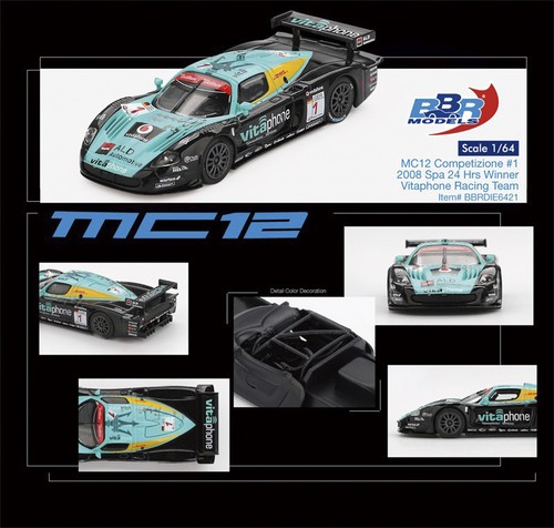 Bbr mc12 competizione 1 - 1:64, #1