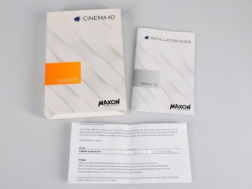 Maxon cinema studio r18 - cinema,