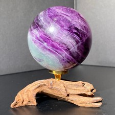Sfera fluorite naturale - di,