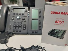 Set di n.10 Telefoni da ufficio Cisco- Cisco IP Phone 6851. Ottimo stato