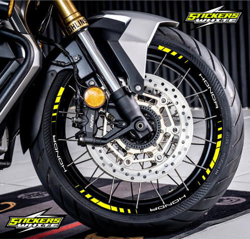 Adesivi cerchi moto honda - adesivi,