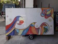 Tavolo in pietra lavica