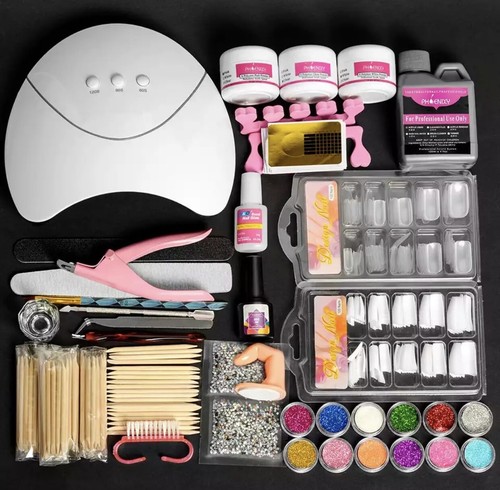Kit ricostruzione unghie gel - kit,