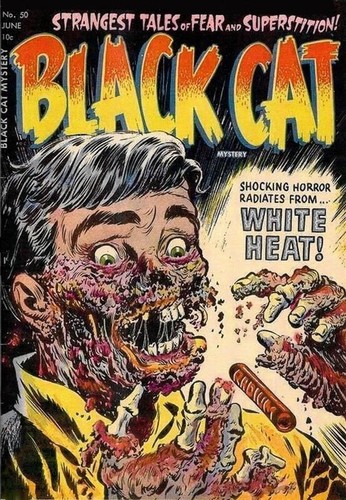 Black cat mystery comics 50 - black, #50