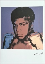 ANDY WARHOL * Muhammad Ali *
