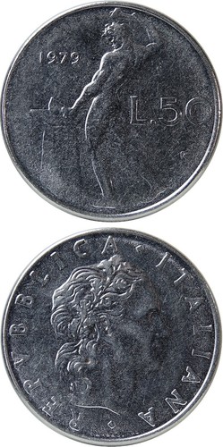 Italia lire - lire, 1979
