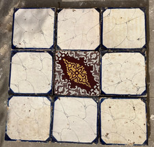 9 Antiche Piastrelle Maiolica