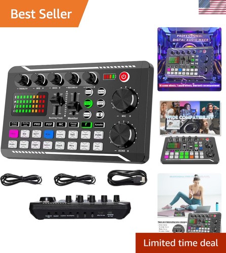 Scheda audio live compatta - , e