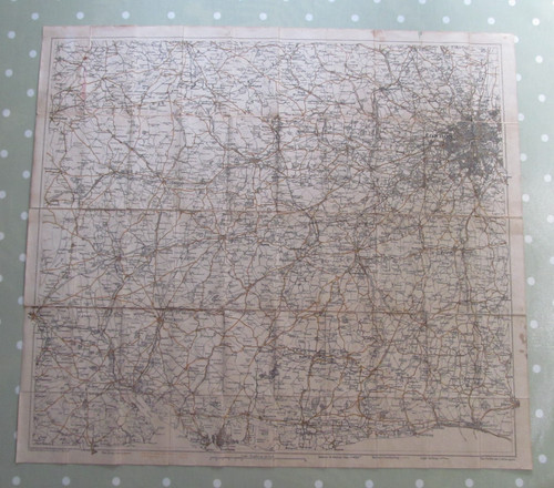 Mappa ciclista vintage w - mappa,