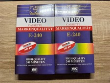 Inutilizzato 4 Cassetta VHS