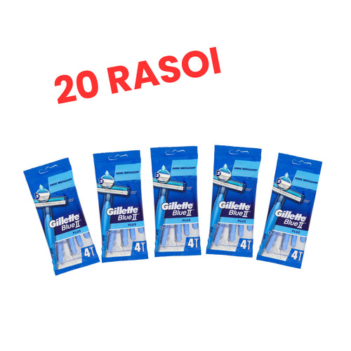 20x gillette blue plus - gillette,