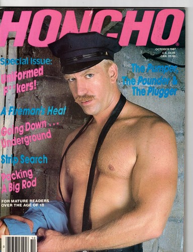Vintage gay magazine honcho - gay,