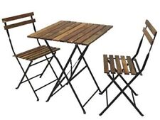 Tavolino con Sedie Pieghevoli