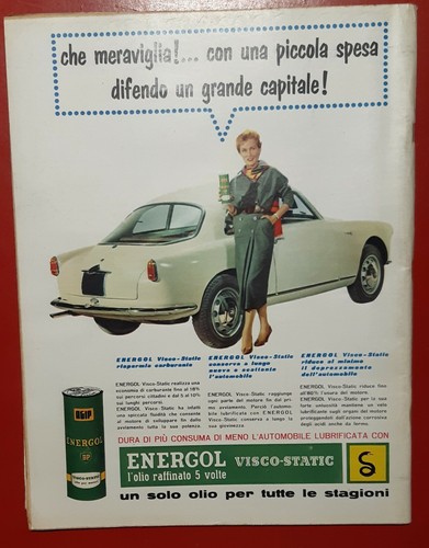 Olio energol agip advertising - ,