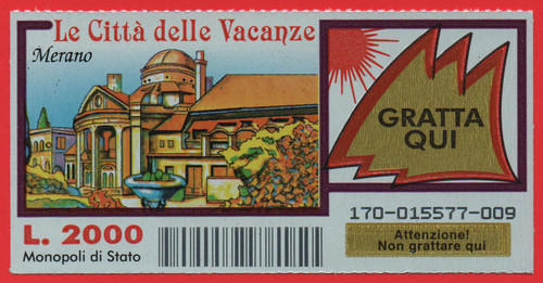 Gratta vinci lotteria - vinci,