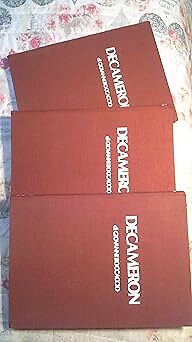 Decameron tre volumi completo - decameron;,